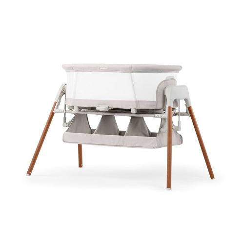 Chicco LullaGlide Plus Electronic 3-in-1 Baby Bassinet, Gliding and Portable, Waterproof Mattress and Fitted Sheet, Travel for Baby Includes Carry Bag | Serene/Beige