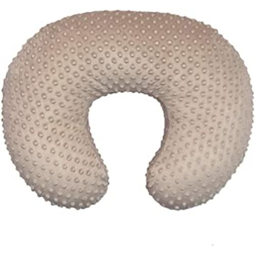 iEvolve Nursing Pillow Cover Breast Feeding Pillow Support Positioner Lounger Cover for Baby Boy Girl(Beige)