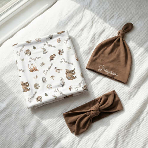 The Ultimate Baby Gift Set in Woodland Animals