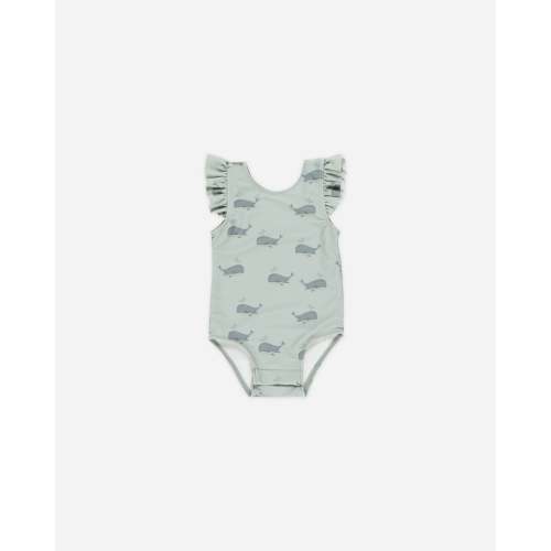Scoop Back Onepiece || Whales – Rylee + Cru