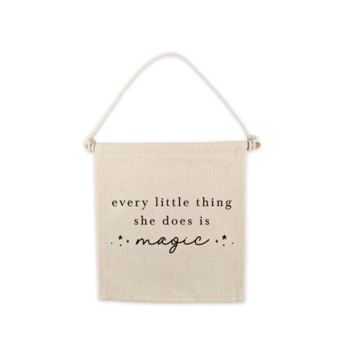 Every Little Thing She Does Is Magic Canvas Hang Sign – Cherrypick