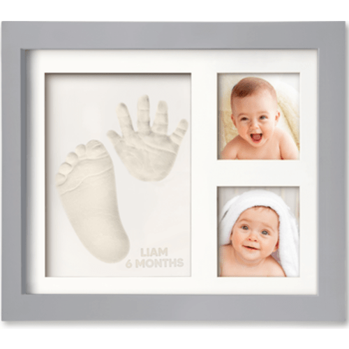 Baby Handprint & Footprint Keepsake Solo Frame