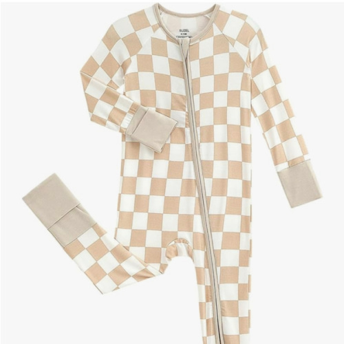 Baby Viscose from Bamboo Pajamas - Infant Boys Girls Footless Zippy Pjs Sleep 'N Play Clothes - One Piece Romper