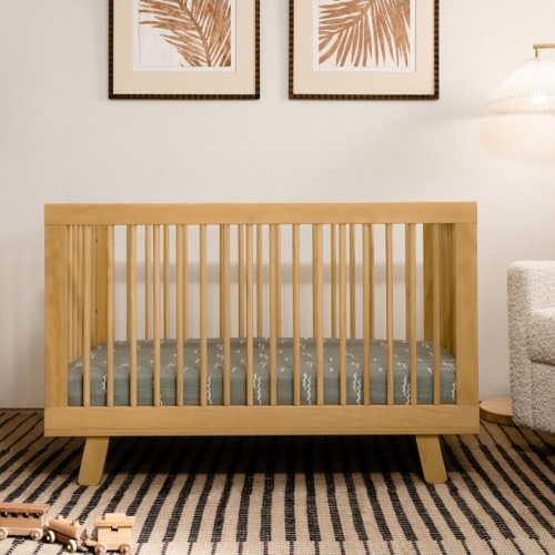 Hudson 3-in-1 Convertible Crib - Converts To Toddler Bed | babyletto – Babyletto