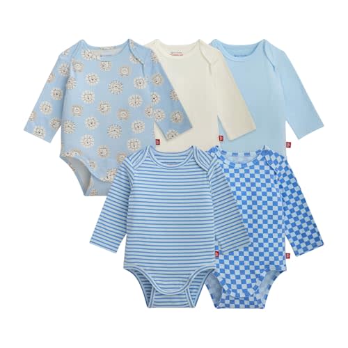Magnetic Me Cloudstretch 5-Pack Bundle | Magnetic Baby Bodysuits