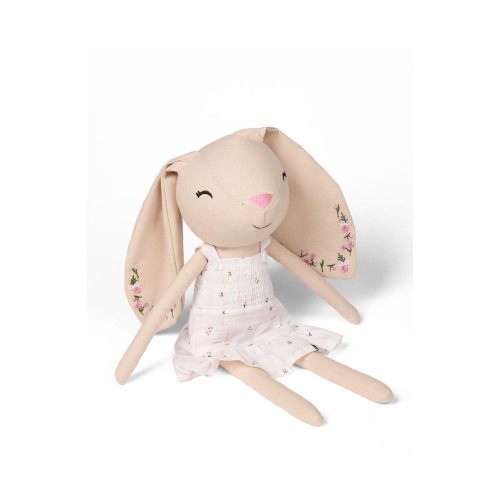 Bella Cotton/Linen Bunny Doll