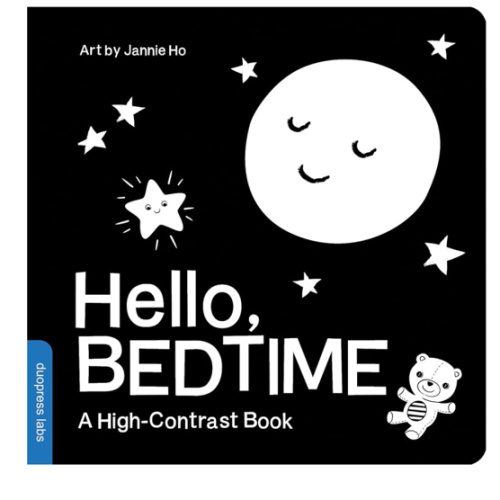 Hello, Bedtime: A High-Contrast Board Book for Babies, Perfect for a Shower Gift