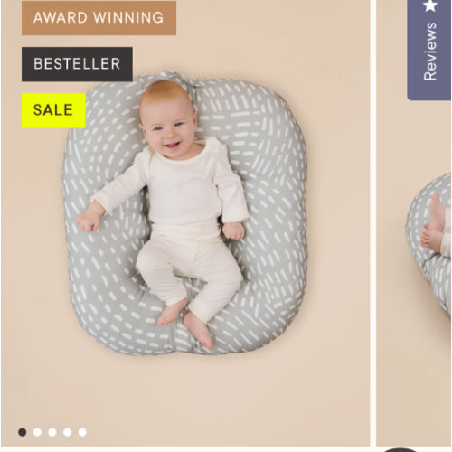 Cushii Lounger Wanderlust - Sage