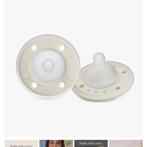 Ninni Pacifier Creme 2 Pack