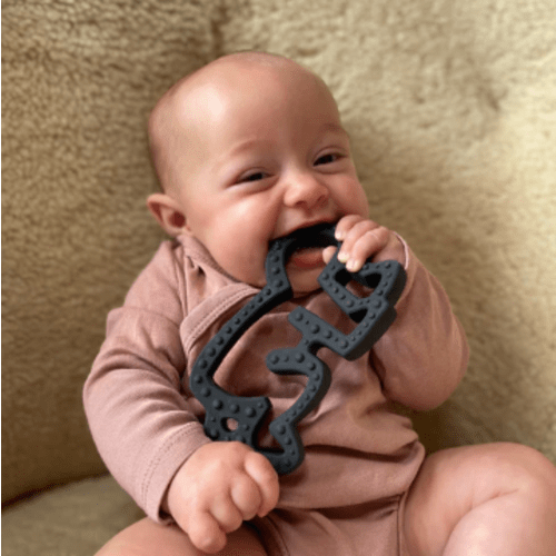 Keith Haring 'baby' Natural Rubber Teether