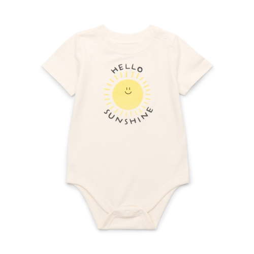 Garanimals Baby Boy Short Sleeve Jersey Graphic Bodysuit, Sizes 0-24 Months
