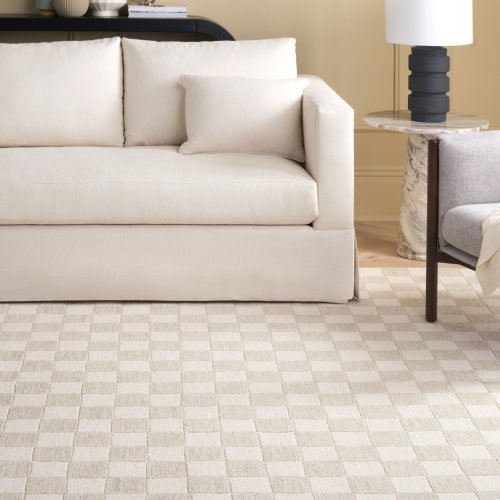 SAFAVIEH Handmade Martha Stewart Collection Berthild Checkered Wool Rug