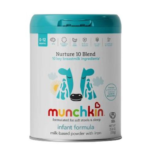 Munchkin Baby Formula Made with Original Milk - 25.8oz: Powdered, Brain Development, Immune System Support, Eye Development