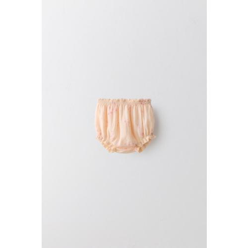 LIMITED EDITION 100% RAMIE FLORAL BOTTOMS - Pinks | ZARA United States