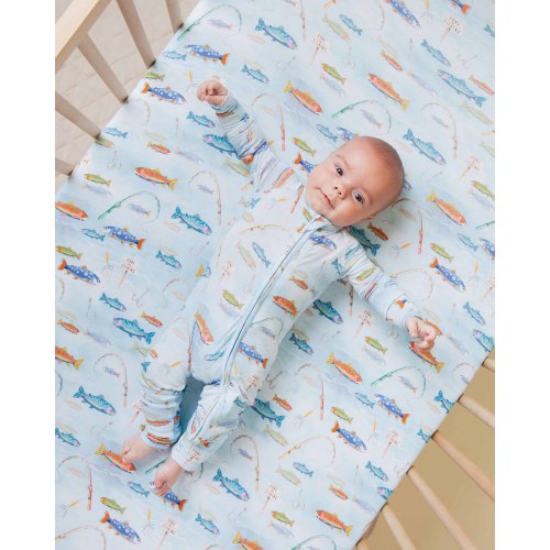 Holy Carp Crib Sheet