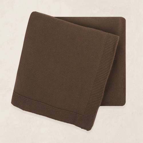 Knit Blanket - Cocoa