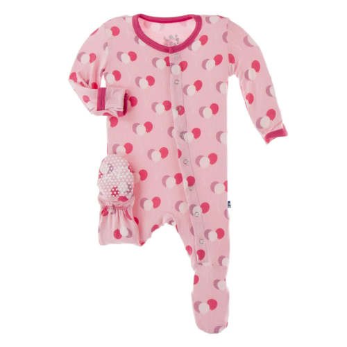 Kickee Pants Footie with Snaps