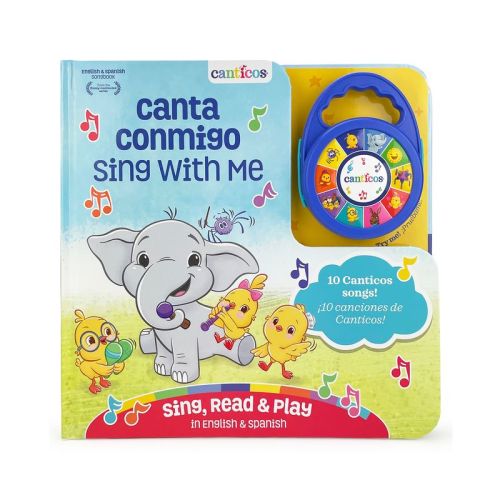 Canticos Canta Conmigo / Sing with Me (Bilingual) - by Susie Jaramillo (Mixed Media Product)