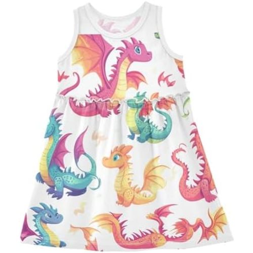 Summer Girl Dresses Cotton Dress Sleeveless Toddler Outfits Clothes