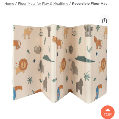 Reversible Floor Mat | Safari