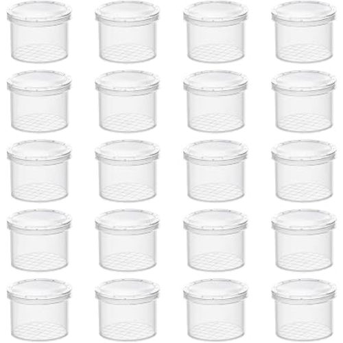 Coopay 20 Pcs Bug Jars Critter Insect Cage Magnifying Insect Box Bug Magnifier Container Catcher Cage, Science Nature Exploration Tools