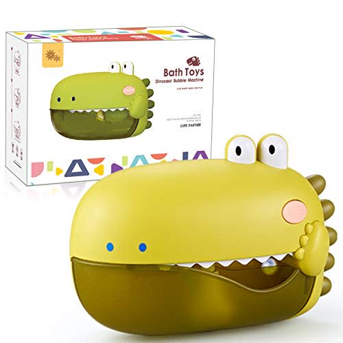 LARAH Bath Toy for Bubble Bath for The Bathtub,1000+ Bubbles Per Minute,Plays 12 Children’s Songs – Baby, Kids Bath Toys Makes Great Gifts for Toddlers Ages 1 2 3 4 5 6 Years Girl Boy (Green)