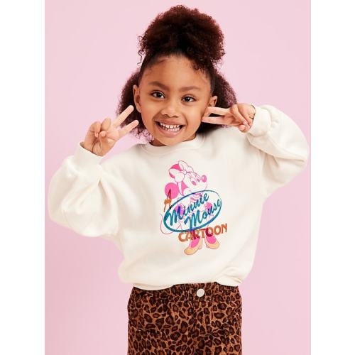 Old Navy x Disney© Minnie Mouse Crew-Neck Sweatshirt for Toddler Girls | Old Navy