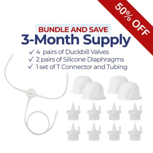 3-Month Supply Replacement Consumable  Parts for BabyBuddha 2.0 pump