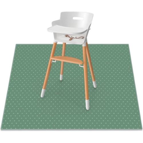 WeeSprout Baby Splat Mat for Kids, Large 51" x 51" Floor Playmat with Durable, Waterproof Surface and Non-Slip Bottom for Infants to Toddlers