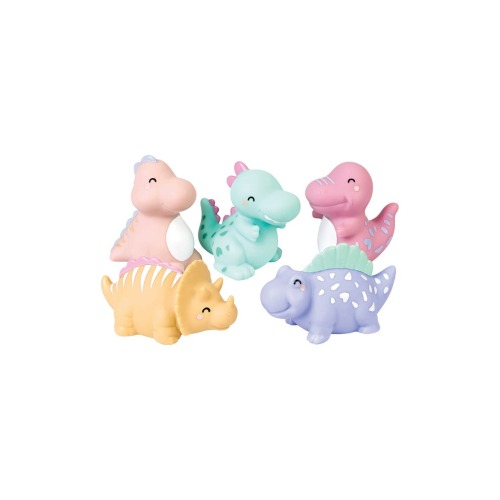 Happy Dinos Set of 5 Bath Toys