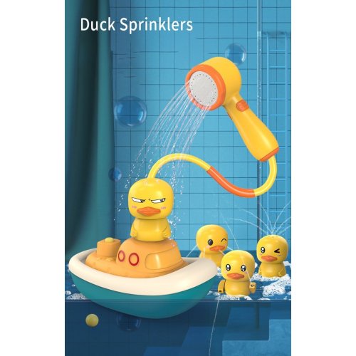 Electric bath toys 2 in 1 options spray with shower head(Buy 3 free shipping)