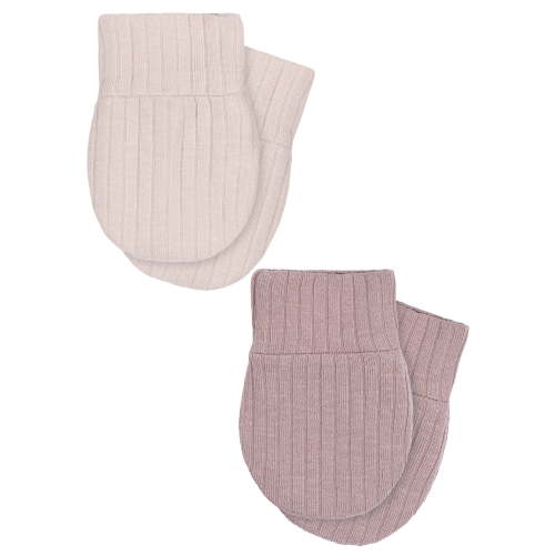 Modern Moments by Gerber Gender Neutral Mittens, 2-Pack, Size 0/6 Months