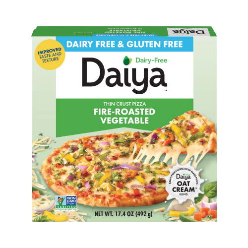 Daiya Fire-Roasted Vegetable Pizza 17.4 oz Frozen