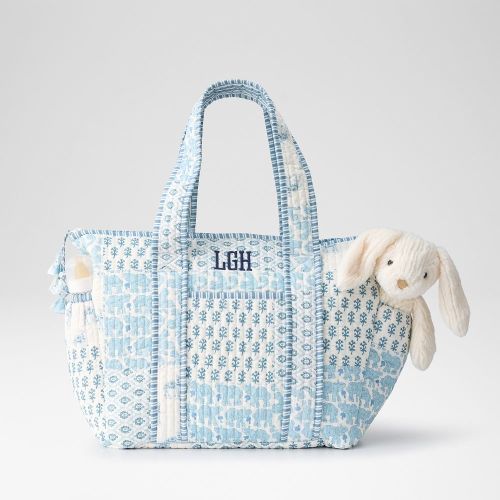 Patchwork Quilted Diaper Bag