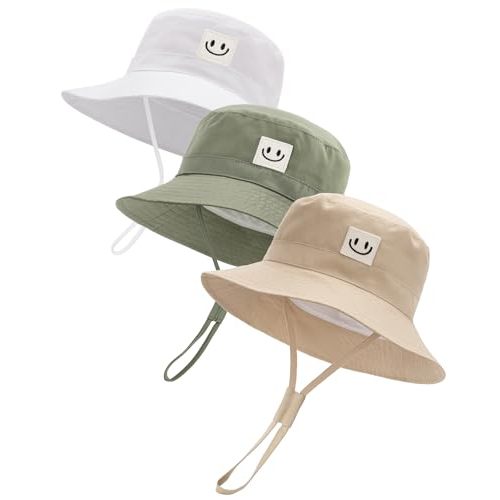 FURTALK Toddler Baby Sun Hat for Boy Girl Kids Bucket Beach UPF 50+ Summer Hat