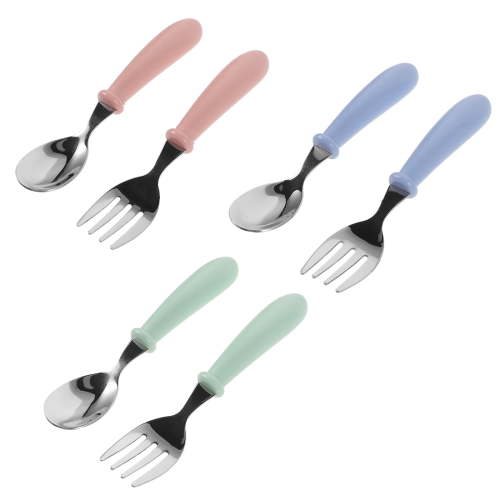 TABLZONE Kids Tableware Set 3 Pieces ABS Plates Bowls and Utensils for Mealtime and Everyday Use