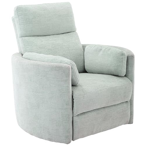 Parker Living Radius - Windstream Power Swivel Glider Recliner for Adults with USB and Type-C Ports, Single Sofa Chair for Living Room