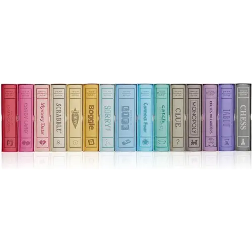 WS Game Company Collection of 15 Vintage Bookshelf Board Games