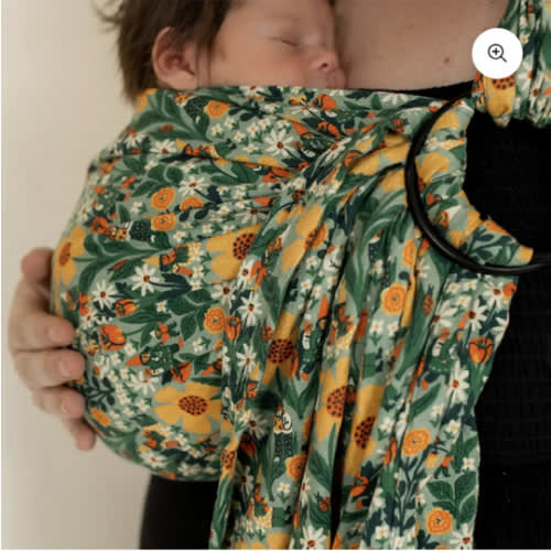 Frolic Ring Sling Baby Carrier - Illustrated Print | hope&plum