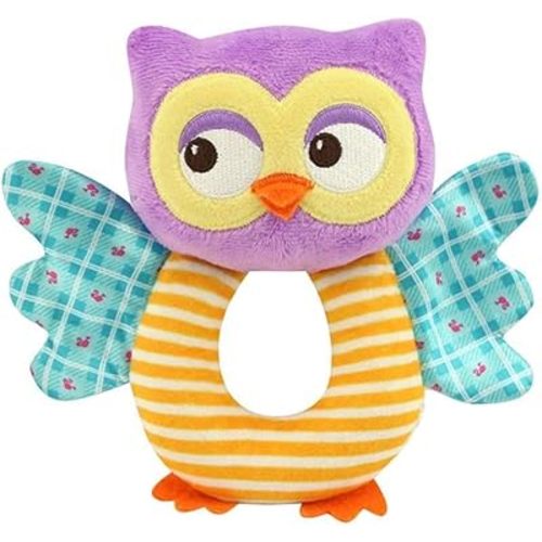 teytoy Owl Soft Rattle Toy for Over 0 Months