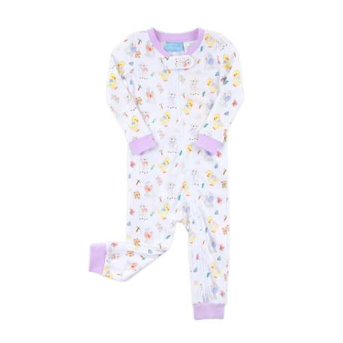 Bunny & Friends Purple Zip Sleeper