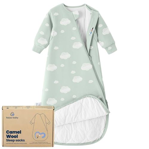 Unisex Sleeping Bag for Babies & Toddlers - 1.0 Tog Sleep Sack, 0-6Months, Newborn Sleep Sack, Wearable Blanket, One Piece Long Sleeves - Gifts for Baby