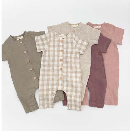 Sami ll Linen Jumper – Olive and Cradle