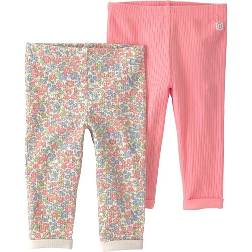 Little Planet by Carter's Unisex-Baby 2-Pack Ribbed Pants Made with Organic CottonPants