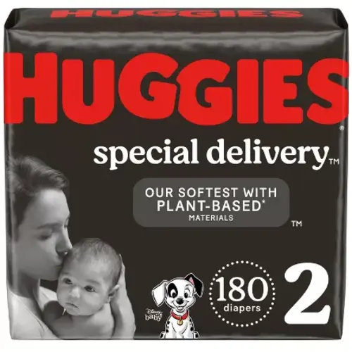 Huggies Special Delivery Hypoallergenic Baby Disposable Diapers Super Pack - Size Newborn - 76ct