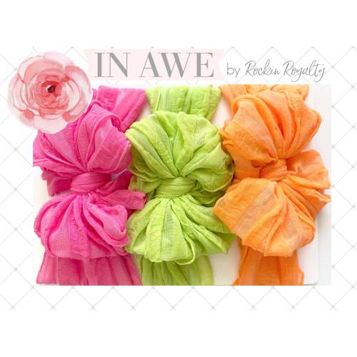Neon Headband 3 pack set