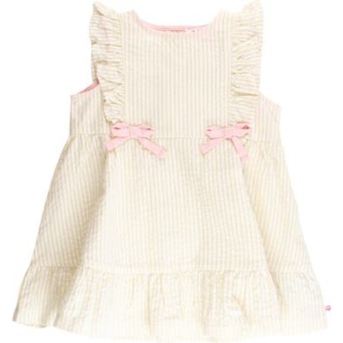 Sleeveless Pinafore Bow Dress, 3T