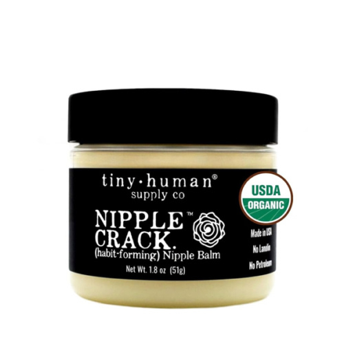 Organic Nipple Cream, Nipple Crack Lanolin Free Nipple Butter, Balm for Breastfeeding Mother, No Need to Wash Off, Safe for Baby and Mama