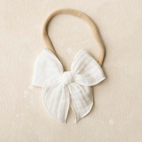 Mini Fleur Bow Headband // Alexandra