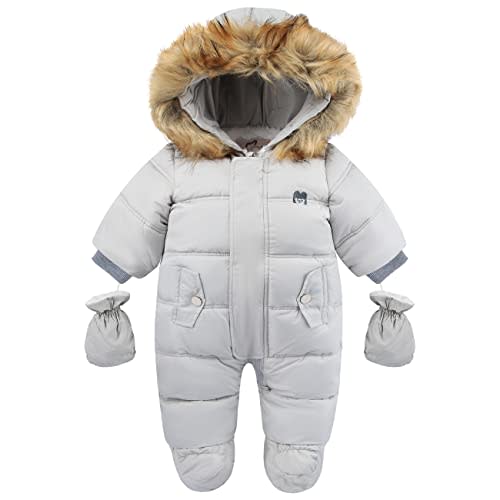 Tumaron Baby Girl Winter Snowsuit Toddler Jacket Clothes For Boy Infant Jumpsuit Hoodied